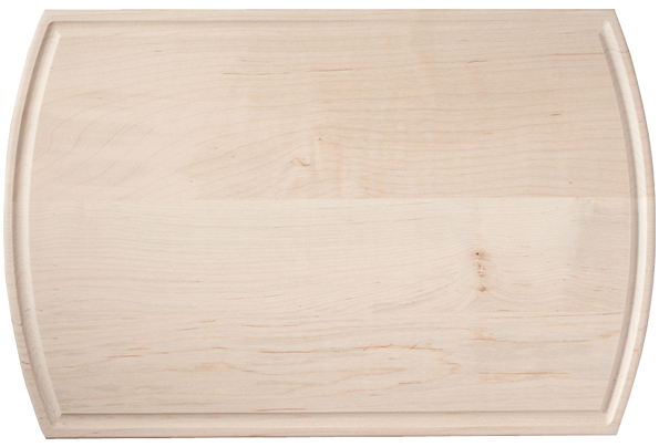 Large wooden cutting board