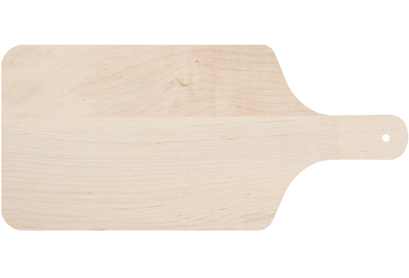 Maple Cutting Board With 4 Inch Handle – Hailey Home